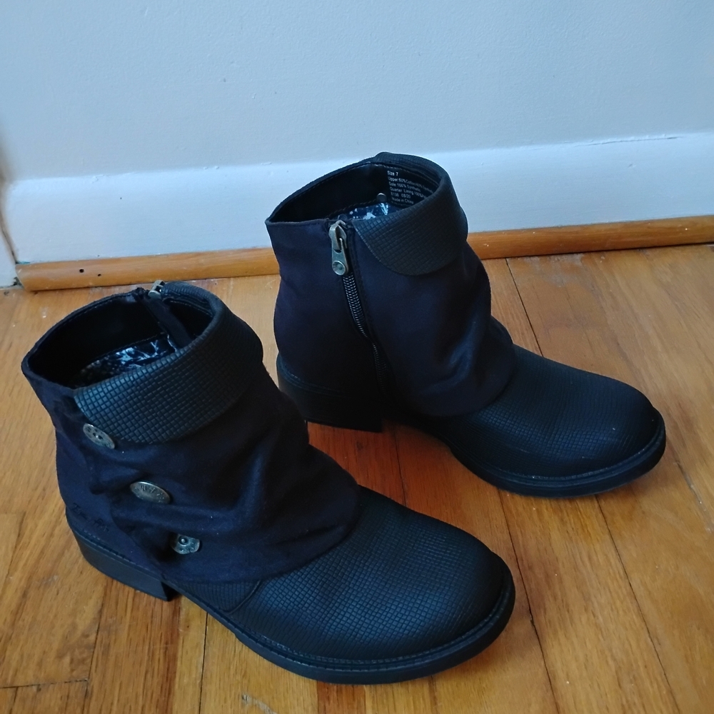 Blowfish Black Ankle Boots
